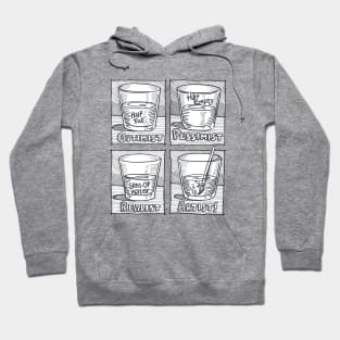 Optimist Pessimist Realist Artist 2 Hoodie